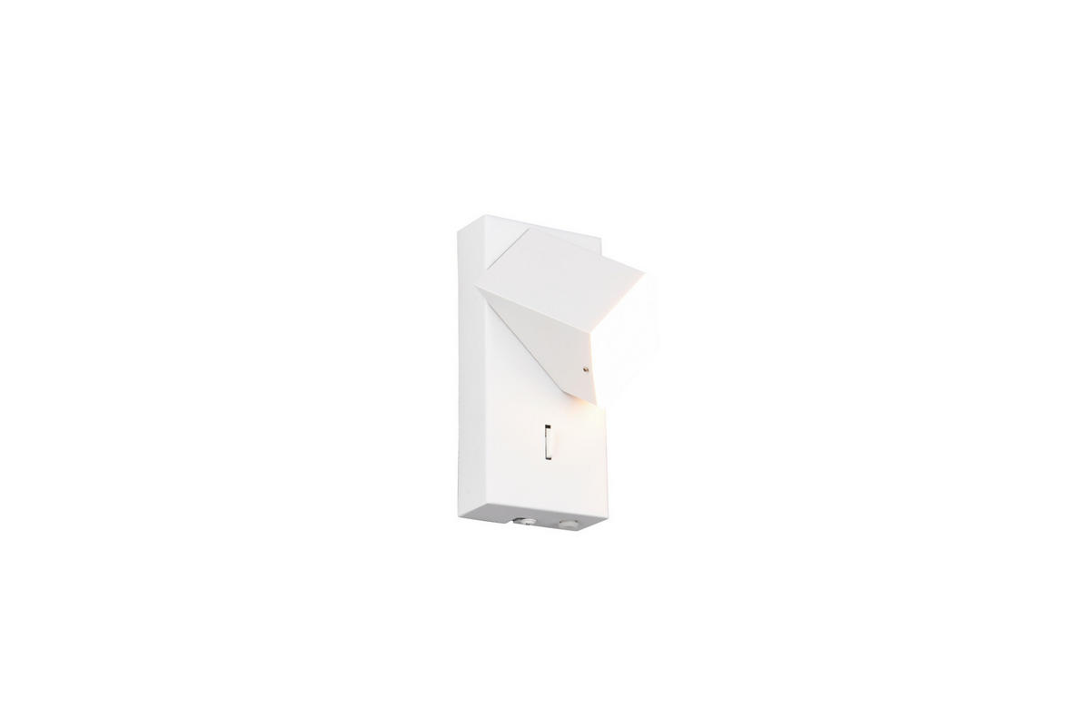 LED-WANDLEUCHTE - Weiss, Design, Metall (15/7/8,5cm) - Trio Leuchten