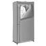 SCHRANK Violett - Violett, Design, Textil/Metall (75/160/50cm) - X-MAS