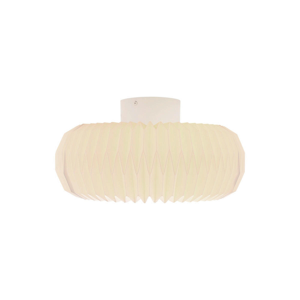 DECKENLEUCHTE 40/21 cm   - Weiß, Natur, Papier (40/21cm) - Nordlux