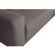 ECKSCHLAFSOFA  mit Cord Anthrazit  - Anthrazit/Schwarz, KONVENTIONELL, Textil (248/146cm) - Xora