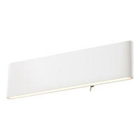 LED-WANDLEUCHTE - Weiss, Design, Kunststoff/Metall (29,5/3,5/8cm) - Globo