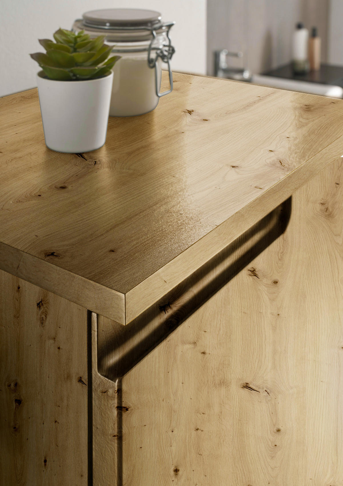 STREDNE VYSOKÁ SKRINKA, dub artisan, 40/134/32 cm - čierna/dub artisan, Modern, kompozitné drevo/plast (40/134/32cm) - MID.YOU