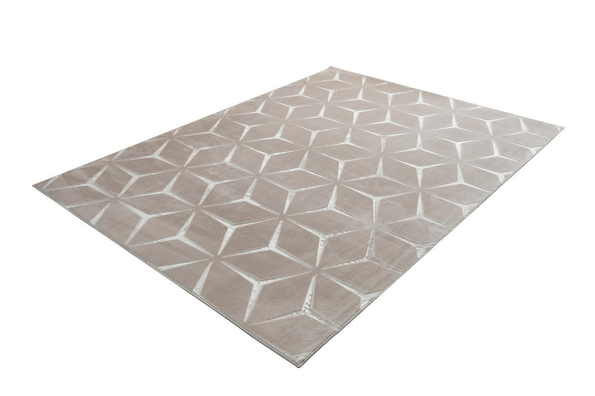 RAVNO TKANA PREPROGA  Calma     120/160 cm    tkano  bež  - bež, Basics, tekstil (120/160cm) - Kayoom
