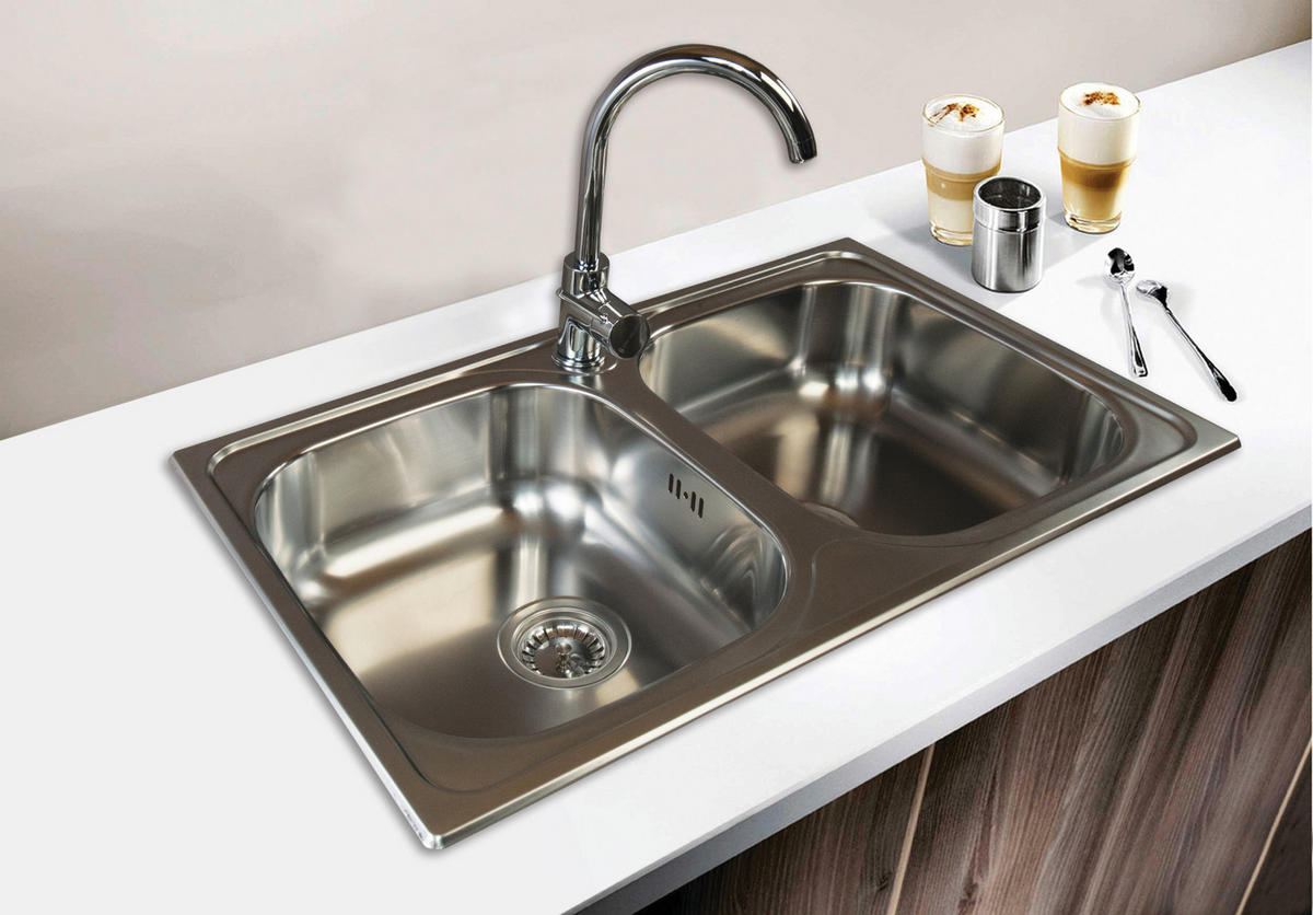 POMIVALNO KORITO - Basics, kovina (80/50/16cm)