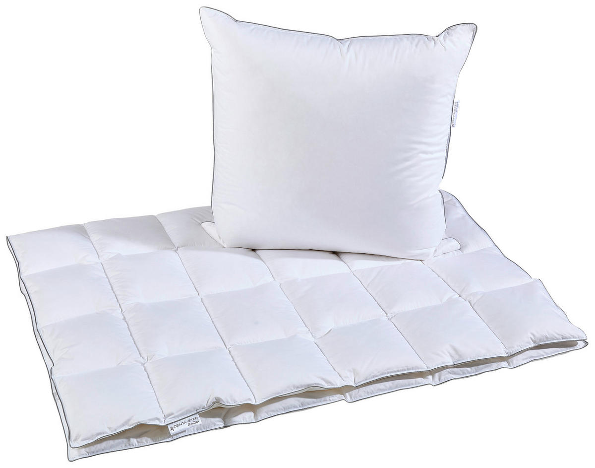 GANZJAHRESDECKE  La Lune  135/200 cm   - Weiß, Basics, Textil (135/200cm) - Centa-Star