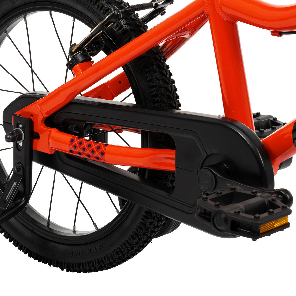 KINDERFAHRRAD 16 Zoll  - Rot, Basics, Metall (35/85/117cm)