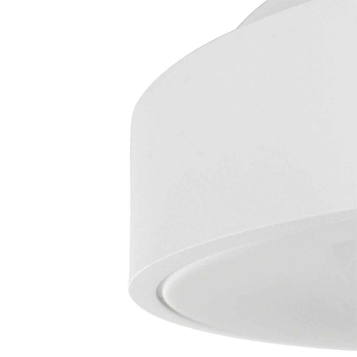 LED-DECKENLEUCHTE Ringlede 38/9 cm   - Weiß, Basics, Kunststoff/Metall (38/9cm)