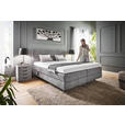 BOXSPRINGBETT 160/200 cm  in Grau  - Grau, KONVENTIONELL, Holz/Textil (160/200cm) - Dieter Knoll