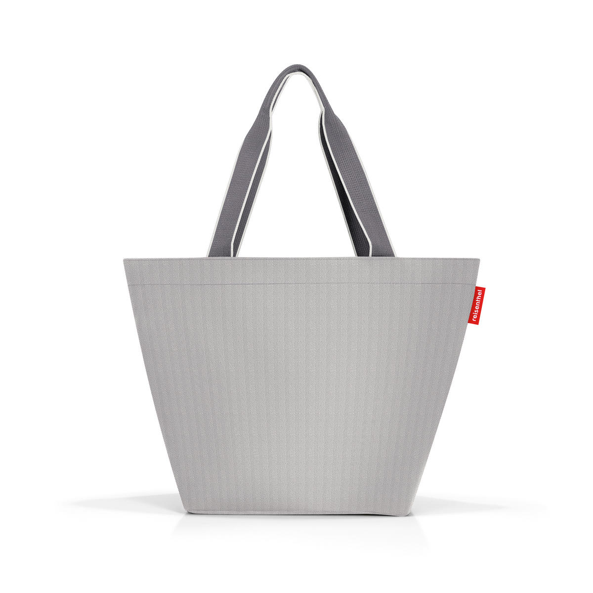 SHOPPER  - Schwarz/Weiß, Basics, Textil (51/30,5/26cm) - Reisenthel