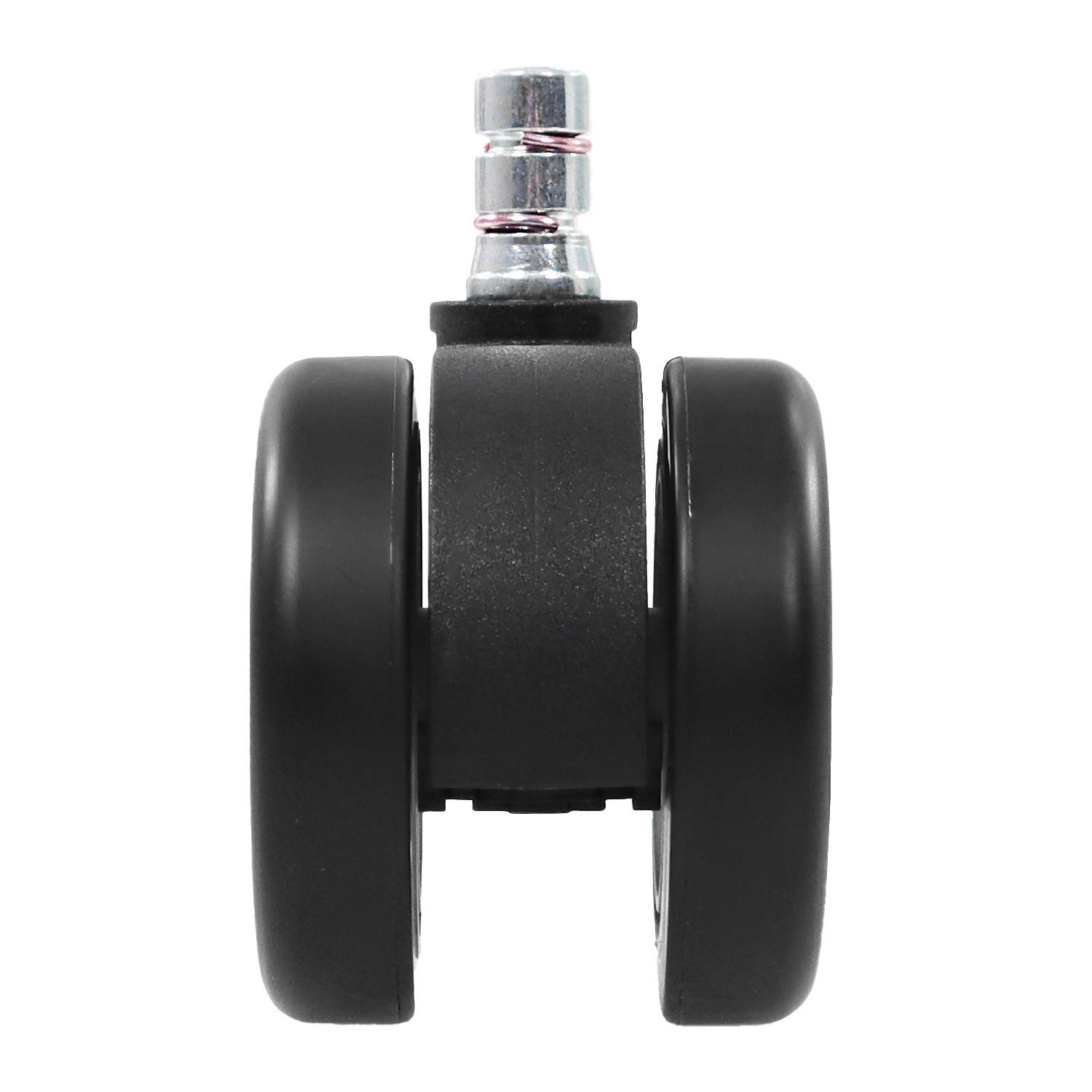 HJUL TILL SNURRSTOL 5 delar  - vit/svart, Basics, metall/plast (5/8,7/6cm) - MID.YOU