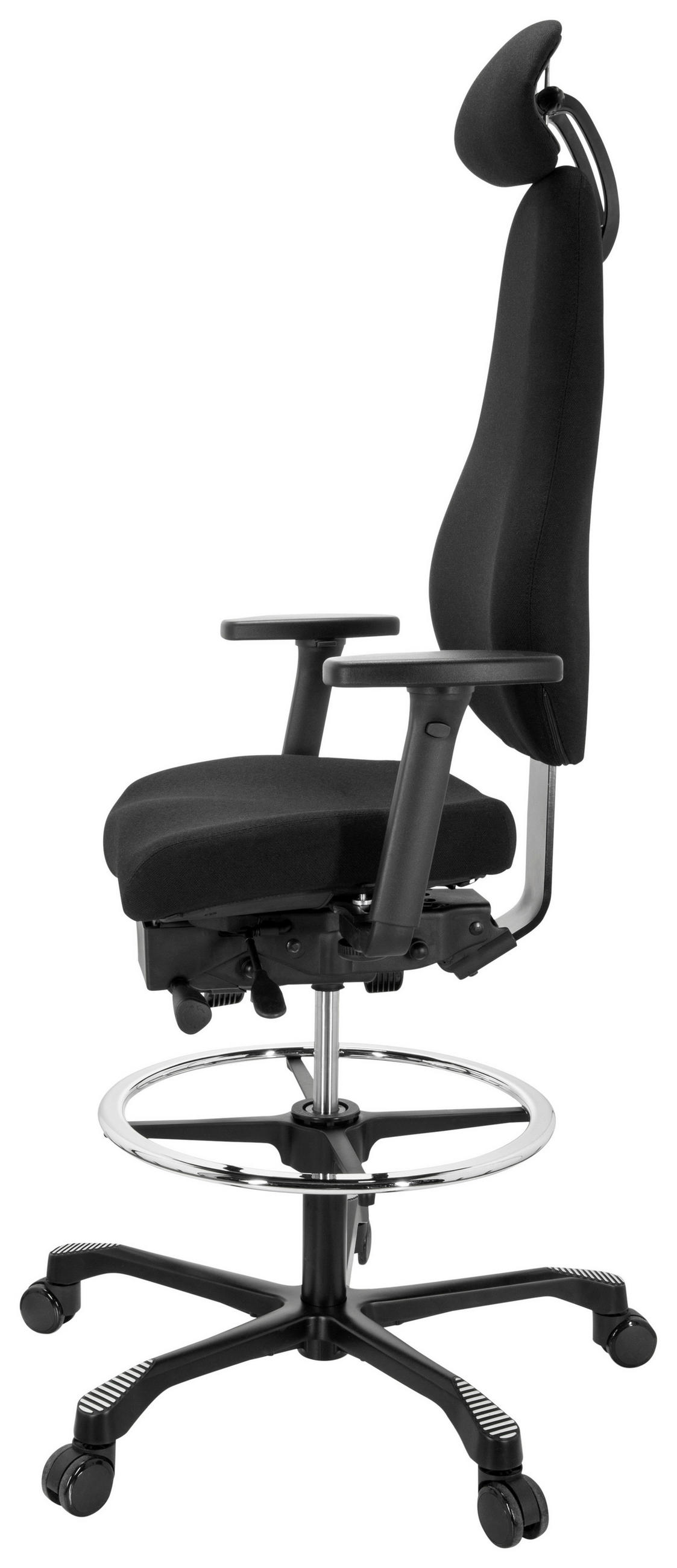 SNURRSTOL  i flatväv svart  - svart, Basics, metall/textil (70/126/54cm) - MID.YOU