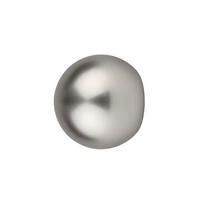 ENDSTÜCK 2-teilig  - Edelstahlfarben, Basics, Metall (4/3,3cm) - Homeware