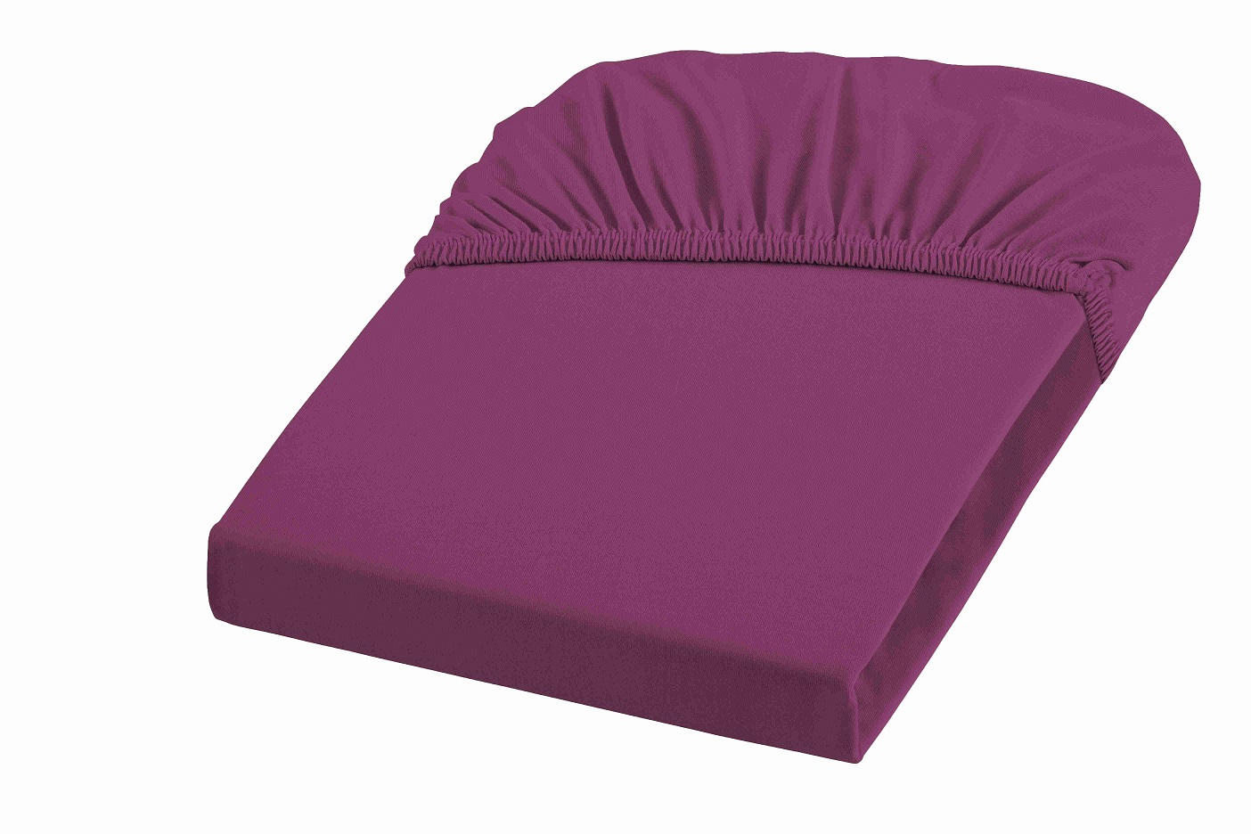 GUMIS LEPEDŐ 180-200/200-220 cm  - borvörös, Basics, textil (180-200/200-220cm) - Fleuresse