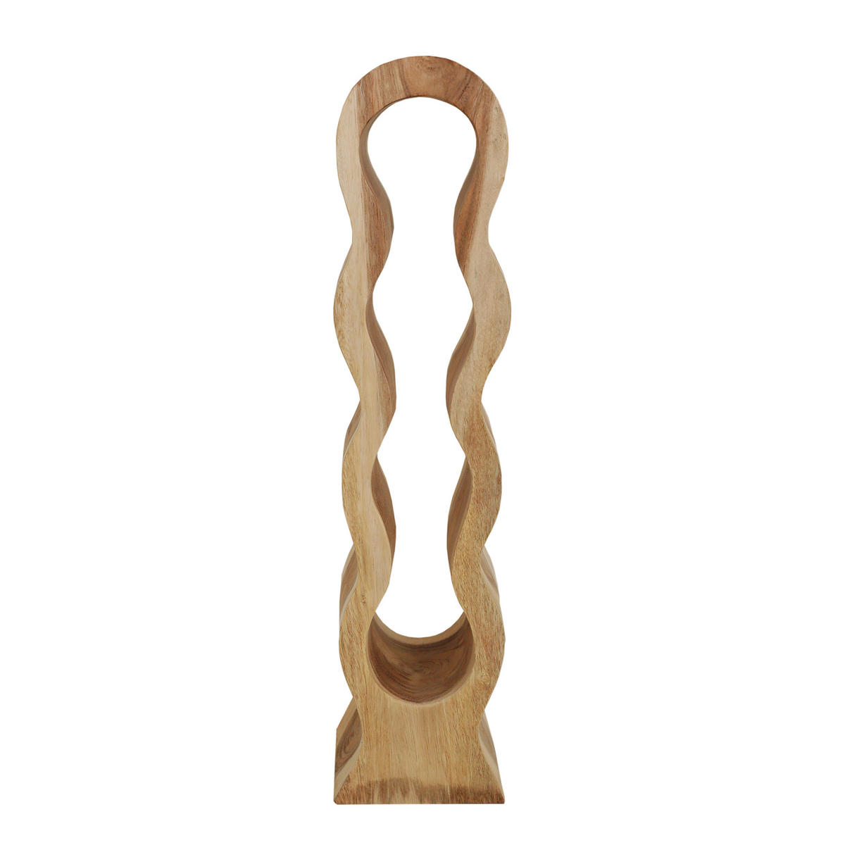 WEINREGAL  - Naturfarben, MODERN, Holz (14/66/18cm) - MID.YOU