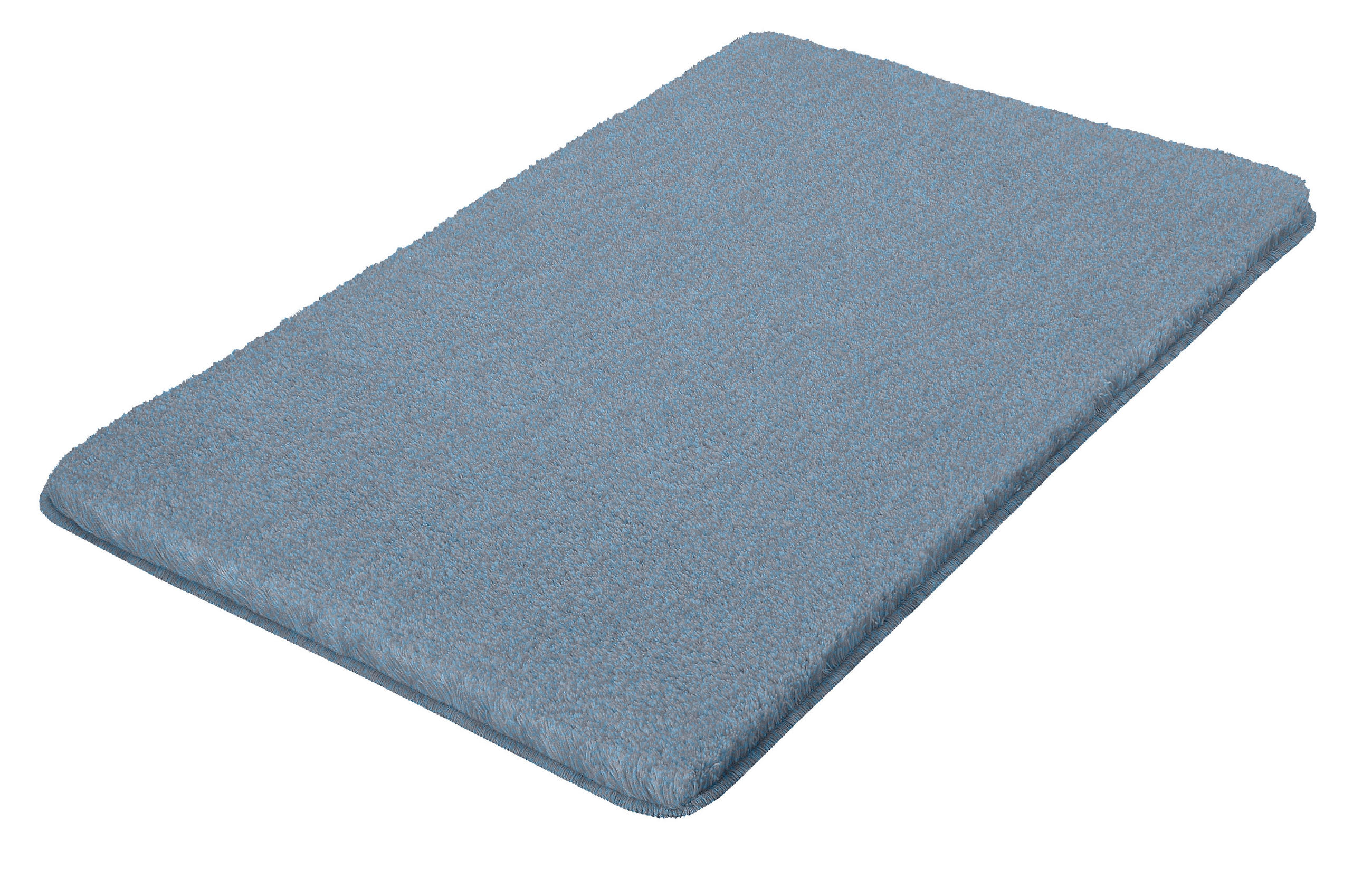 BADTEPPICH Pastellblau  - Pastellblau, Design, Kunststoff (60/100cm) - Kleine Wolke