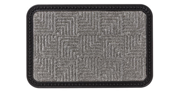 FUßMATTE 50/80 cm - Grau, KONVENTIONELL, Textil (50/80cm) - Esposa