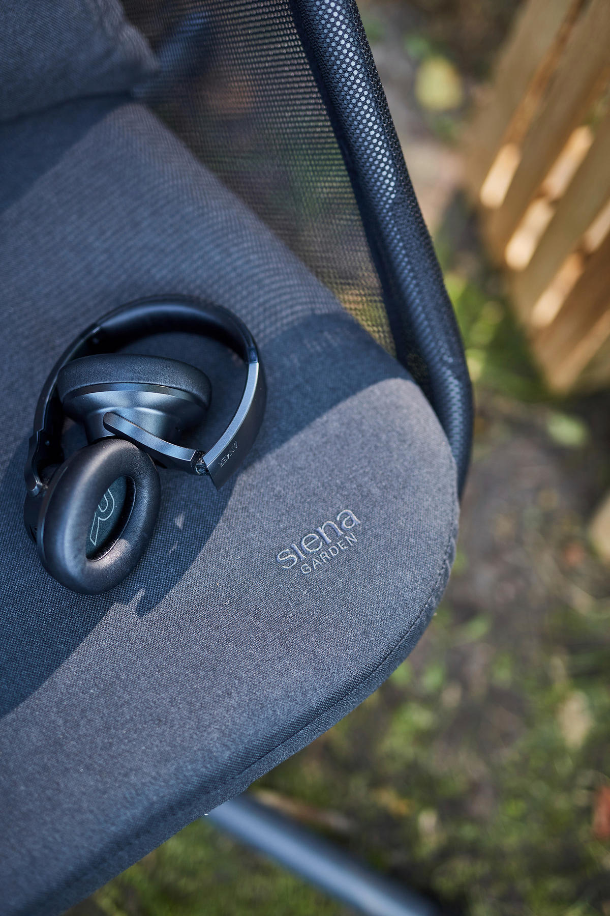 HÄNGESESSEL 123/195/106 cm  - Anthrazit/Schwarz, KONVENTIONELL, Kunststoff/Textil (123/195/106cm) - Siena Garden