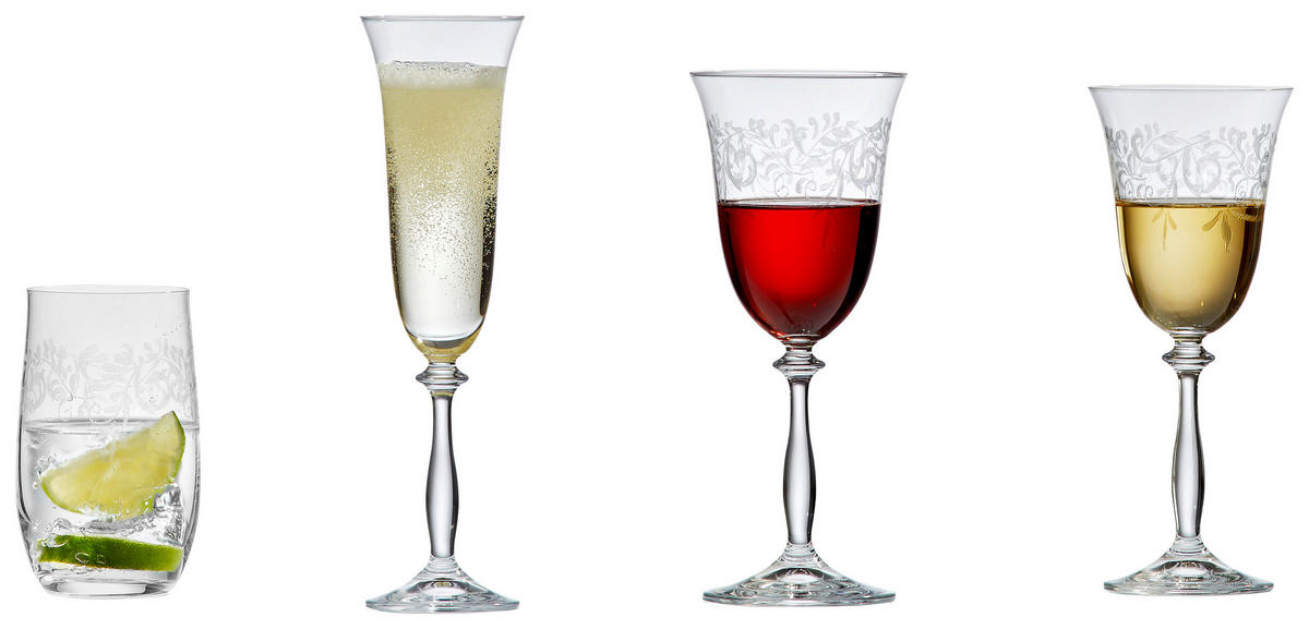ČAŠA ZA CRNO VINO  350 ml  Romance  - prozirno, Konvencionalno, staklo (0.35l) - Novel