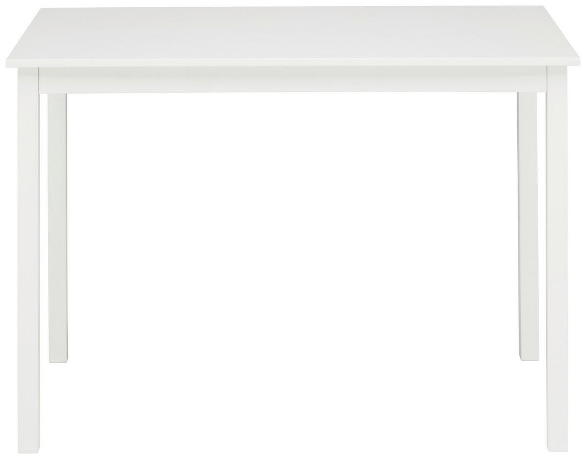 TISCHGRUPPE Weiß  - Weiß, MODERN, Holz (110/75/70cm) - MID.YOU