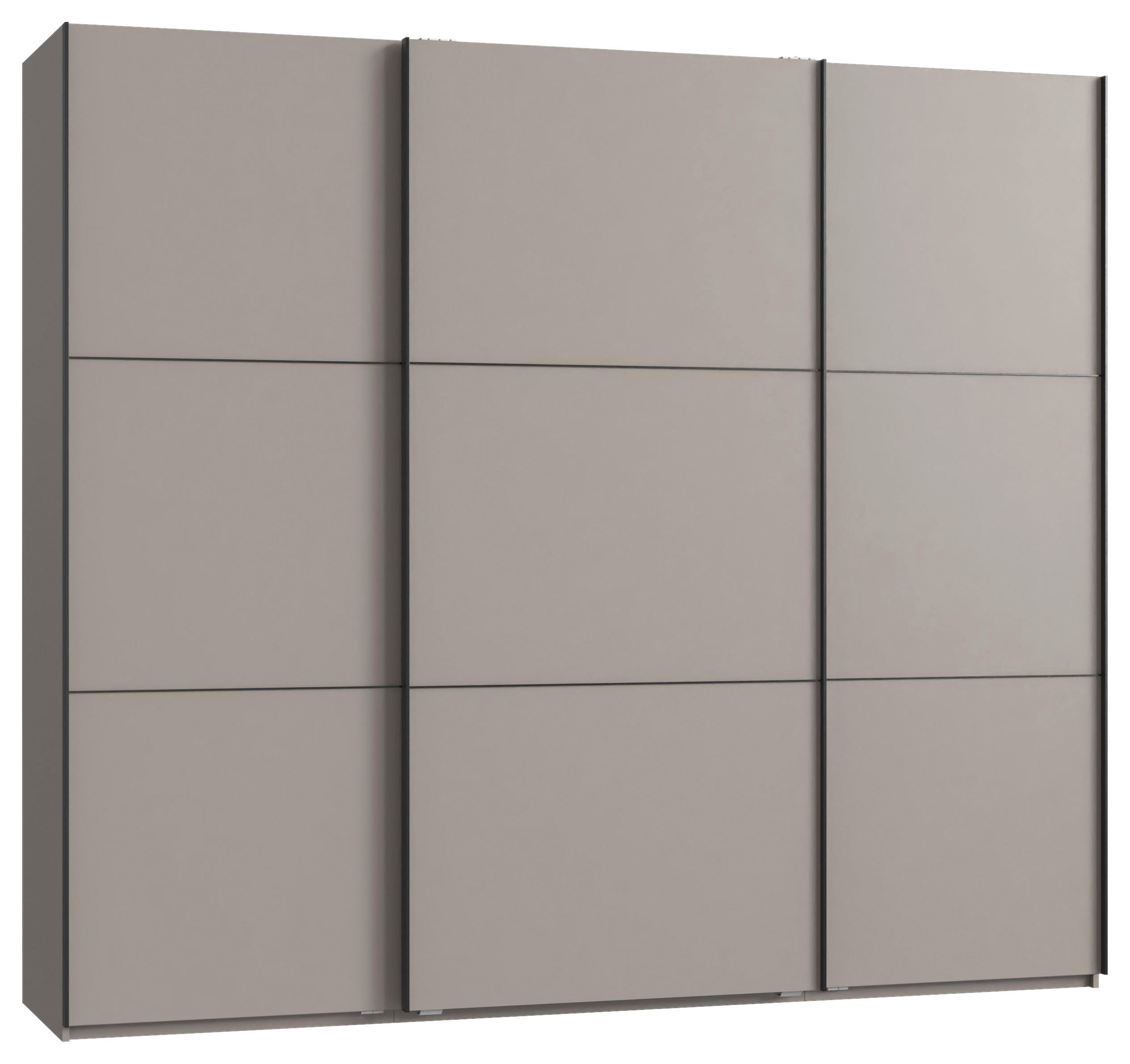 Schwebetürenschrank Indian A Saharagrau Dekor, B: 250cm