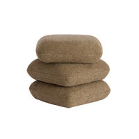 POUF LAURIE 44,5/44,5/44,5 cm  - Taupe, Basics, Textil (44,5/44,5/44,5cm) - Light & Living