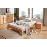 FUTONBETT 140/200 cm  in Kernbuche  - Kernbuche, Natur, Holz (140/200cm) - MID.YOU