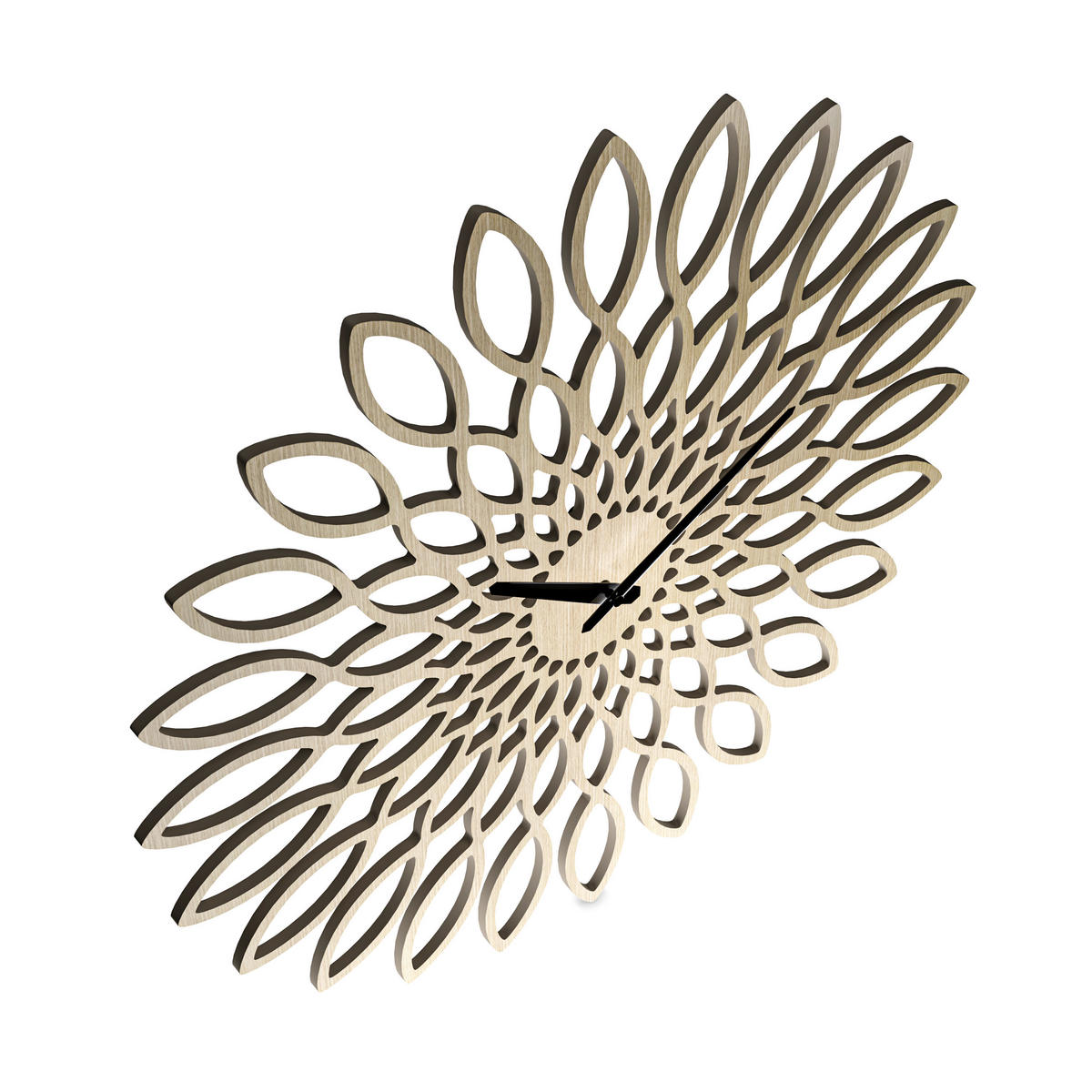 WANDUHR Naturfarben  - Naturfarben, Basics, Holz (60cm)