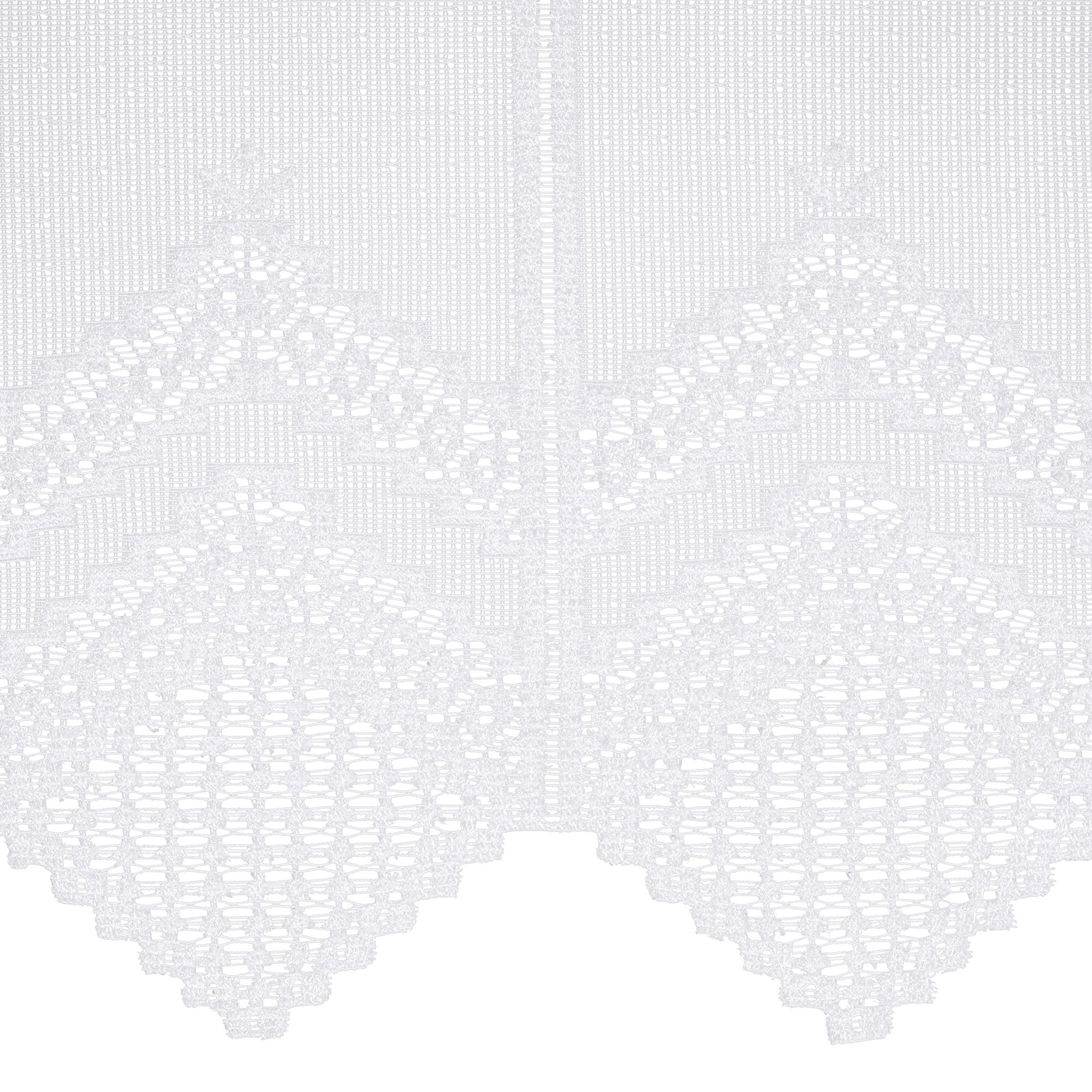 ZÁCLONA, polopriehľadné, 60 cm - biela, Konventionell, textil (60cm) - Esposa