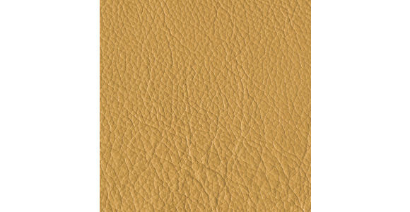 SCHLAFSOFA Bard in Echtleder Currygelb  - Currygelb/Schwarz, KONVENTIONELL, Leder/Kunststoff (206/81/96cm) - Novel