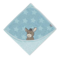 KAPUZENBADETUCH    - Hellblau, Basics, Textil (80/80/0,5cm) - Sterntaler