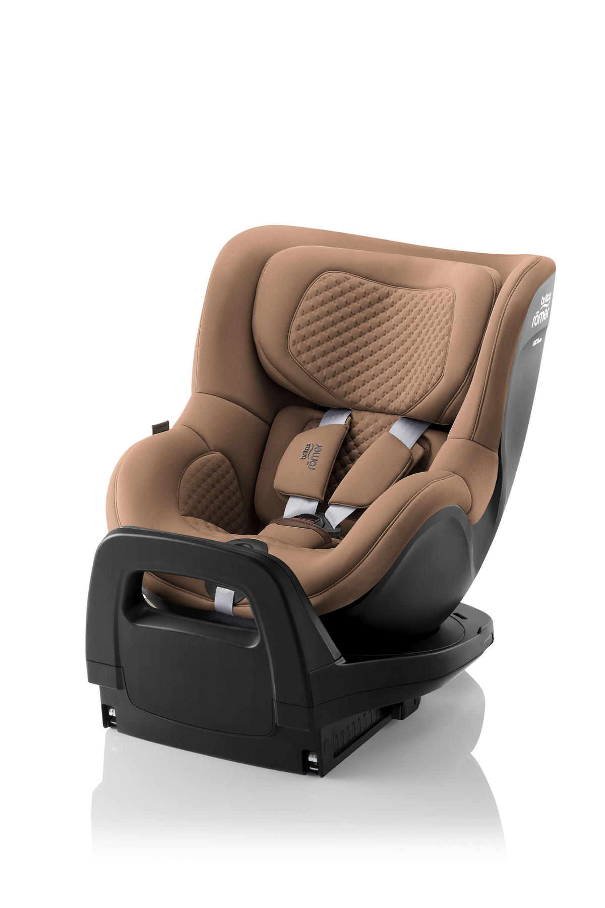 REBOARDER-KINDERSITZ Dualfix Pro M  - Cognac, Basics, Kunststoff/Textil (44/48/74cm) - Britax Römer