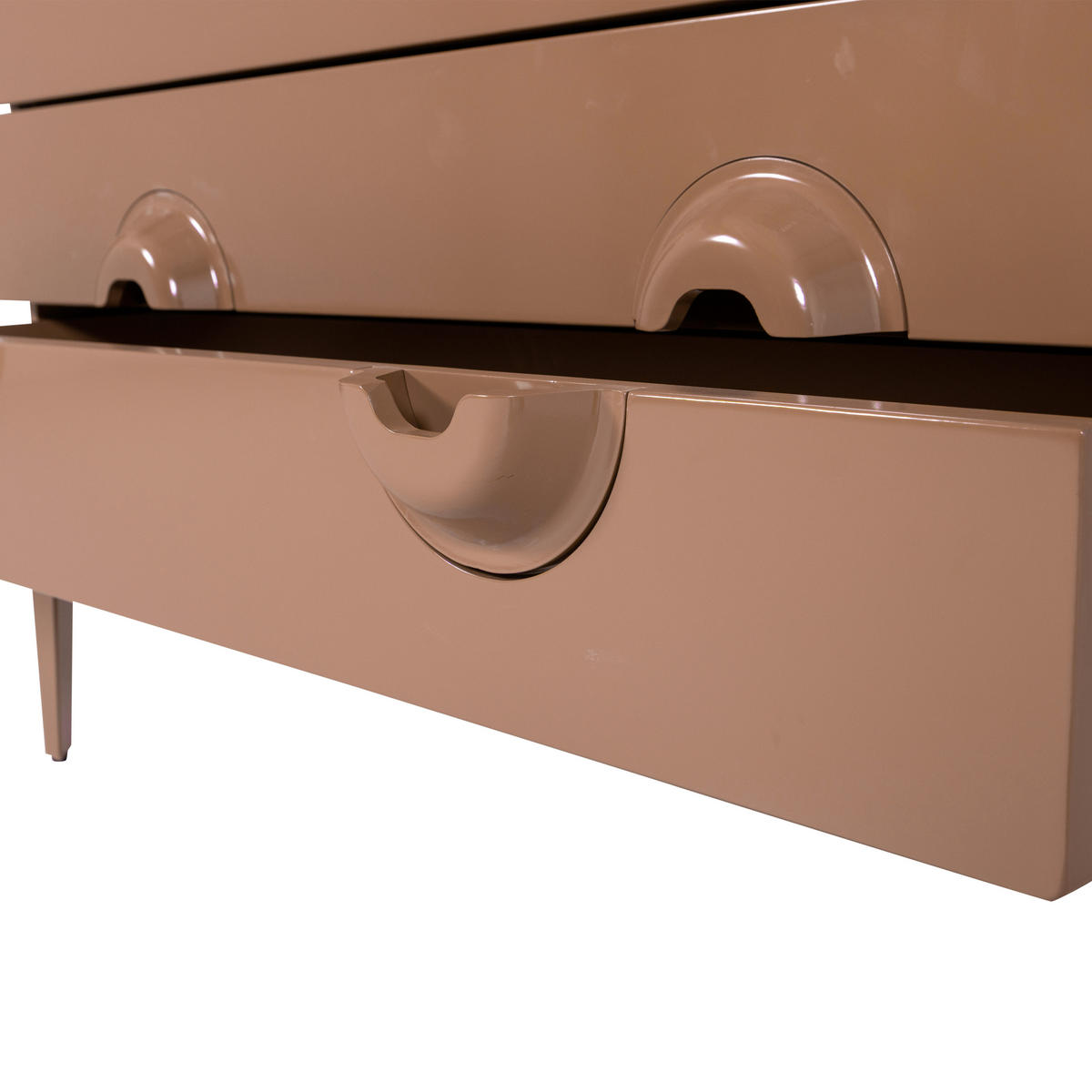 KOMMODE Merge  in 110/89/44 cm  - Altrosa, Design, Holz/Metall (110/89/44cm) - Livetastic