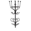 WANDGARDEROBE  in Schwarz  - Schwarz, Design, Metall (17/29/70cm) - MID.YOU
