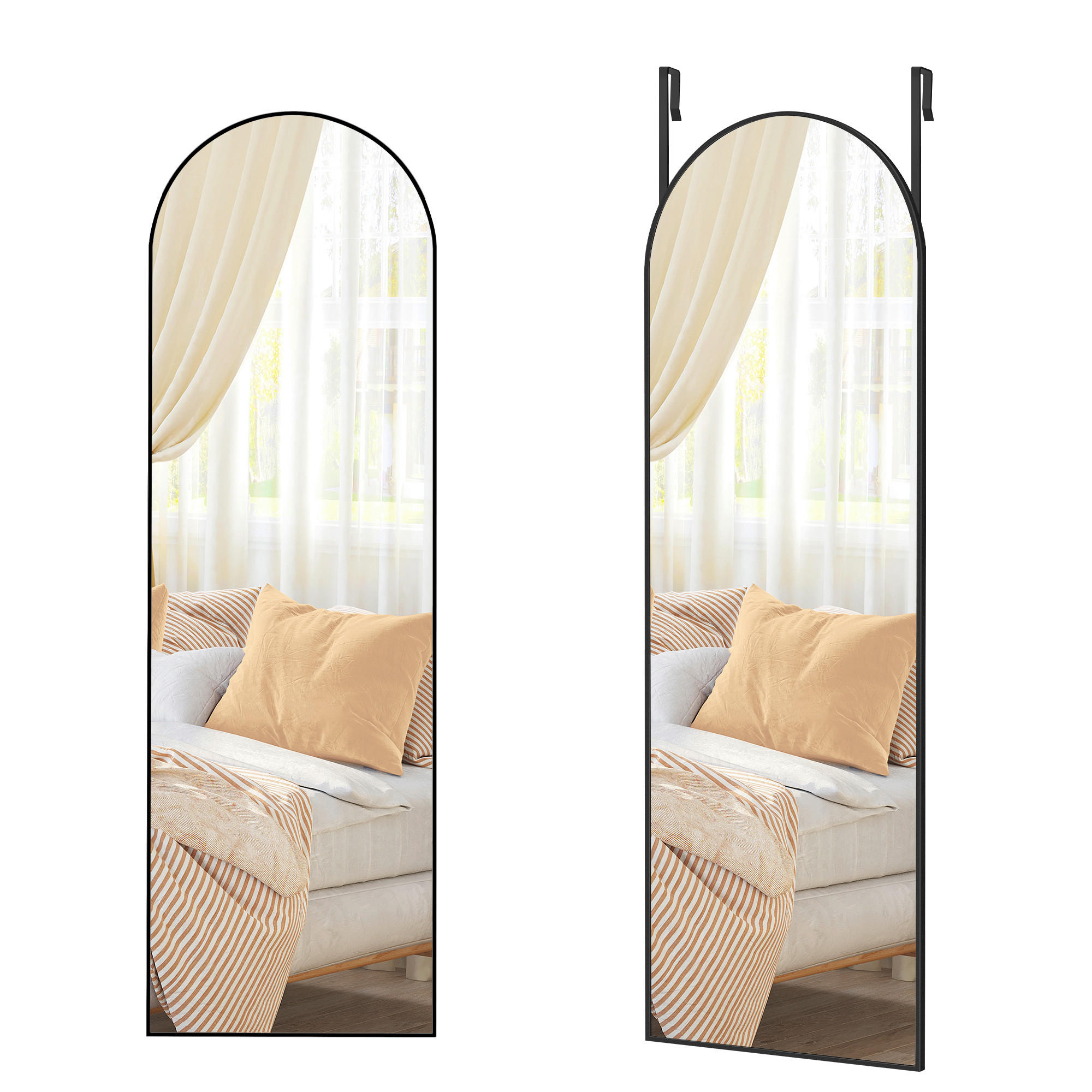 WANDSPIEGEL 40/120/1,3 cm    in  - Schwarz, Basics, Glas/Metall (40/120/1,3cm)