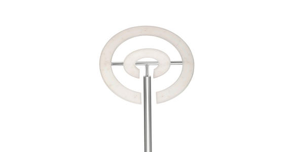 LED-DECKENFLUTER 40/180 cm    - Weiß/Nickelfarben, KONVENTIONELL, Kunststoff/Metall (40/180cm) - Dieter Knoll