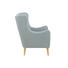 SESSEL Webstoff Hellgrau - Hellgrau/Naturfarben, LIFESTYLE, Holz/Textil (84/105/89cm) - Carryhome