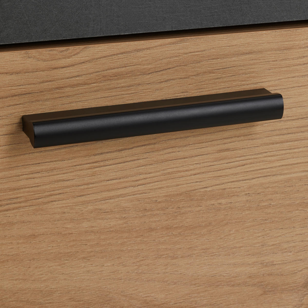 KOMODA,  - Moderno, umetna masa/leseni material (127/85/40cm) - Carryhome