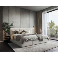 FAMILIENBETT - Schwarz/Grau, MODERN, Holz/Kunststoff (270/200cm) - MID.YOU