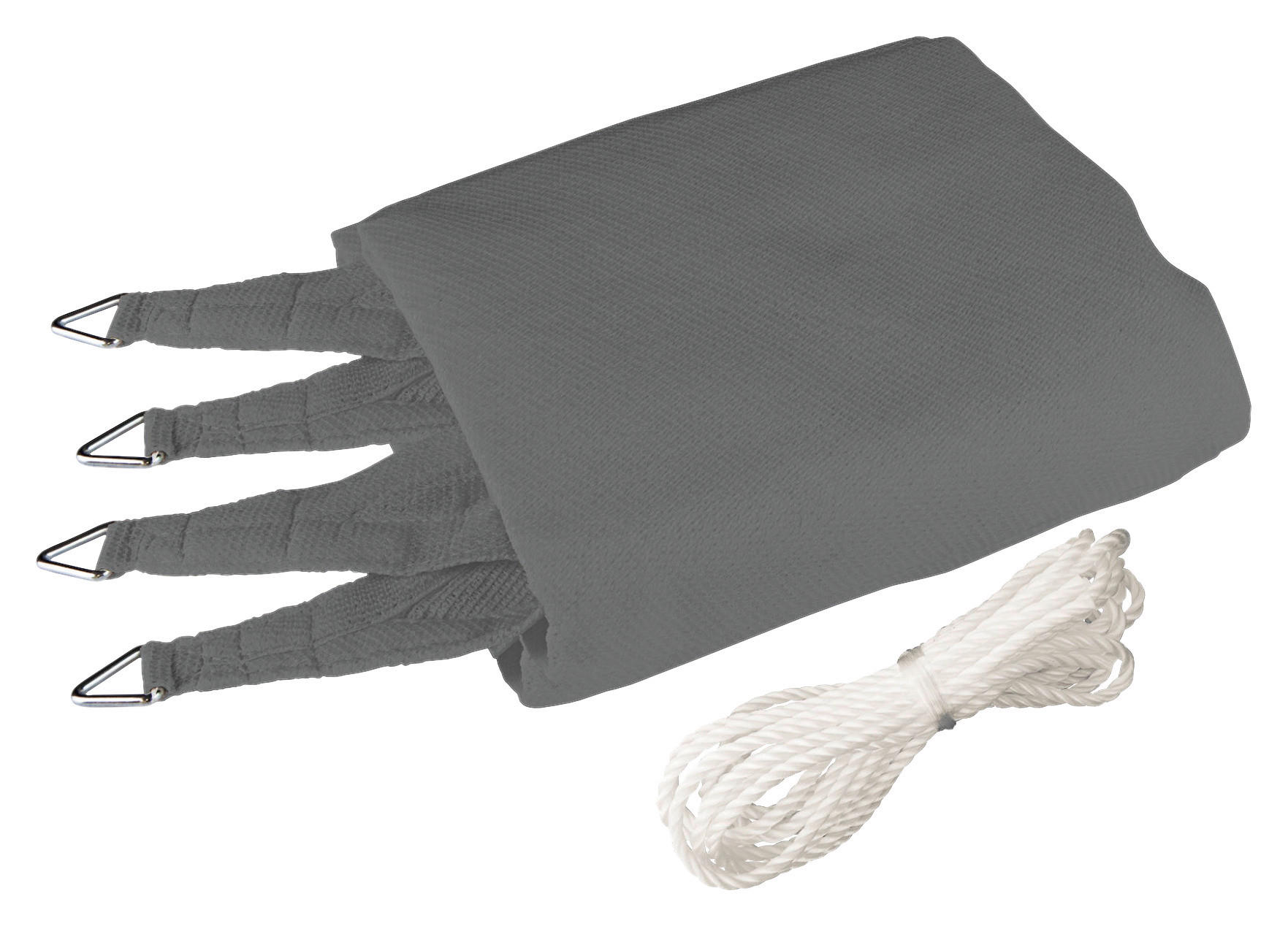 GARTENSONNENSEGEL  400/500 cm  - Grau, Basics (400/500cm)