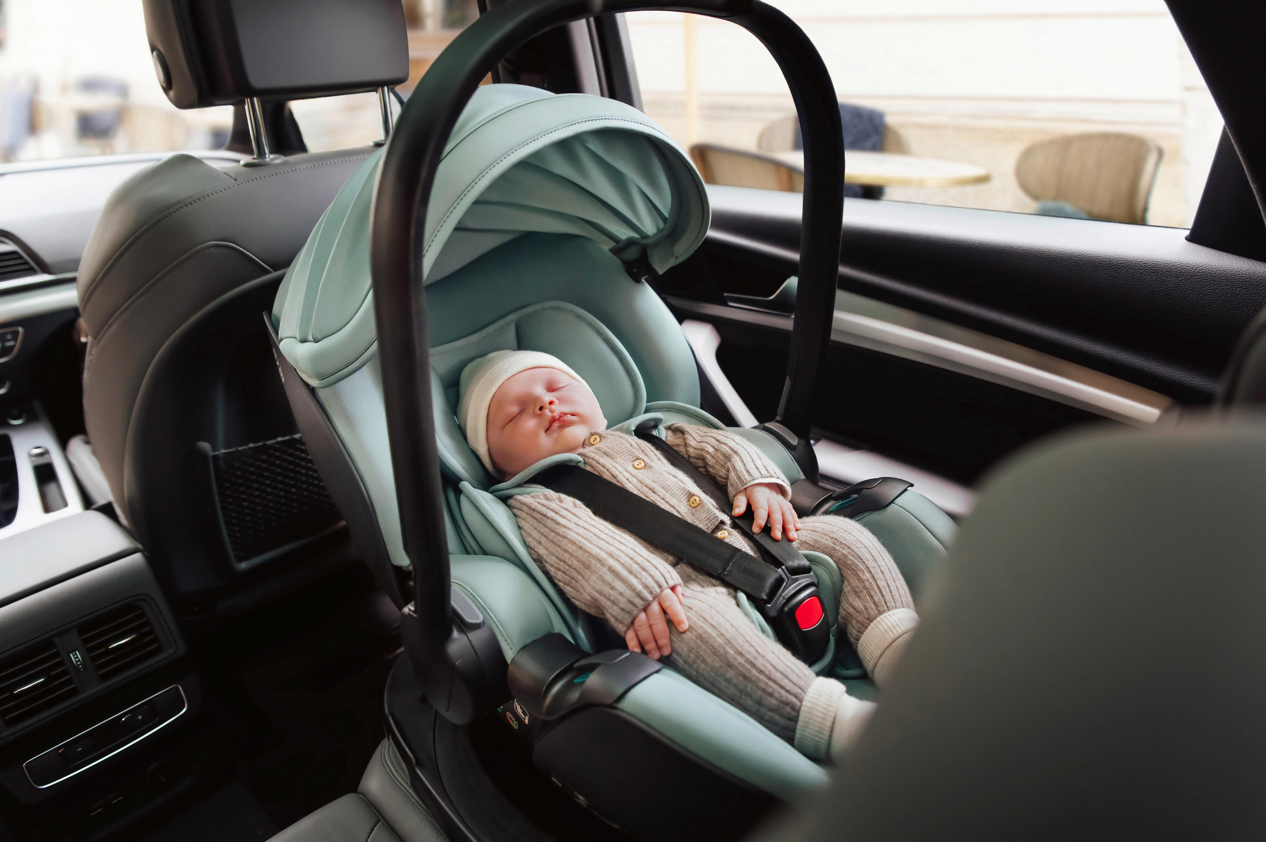 BABYSCHALE Baby-Safe Pro  - Pastellblau, Basics, Kunststoff/Textil (44/62,5/65,5cm) - Britax Römer