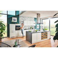 EINBAUKÜCHE   - Weiß, Design, Holzwerkstoff - Celina