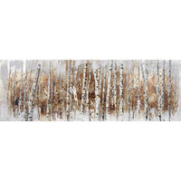 ÖLGEMÄLDE Bäume Multicolor  - Multicolor, Basics, Holz/Textil (150qm) - Monee