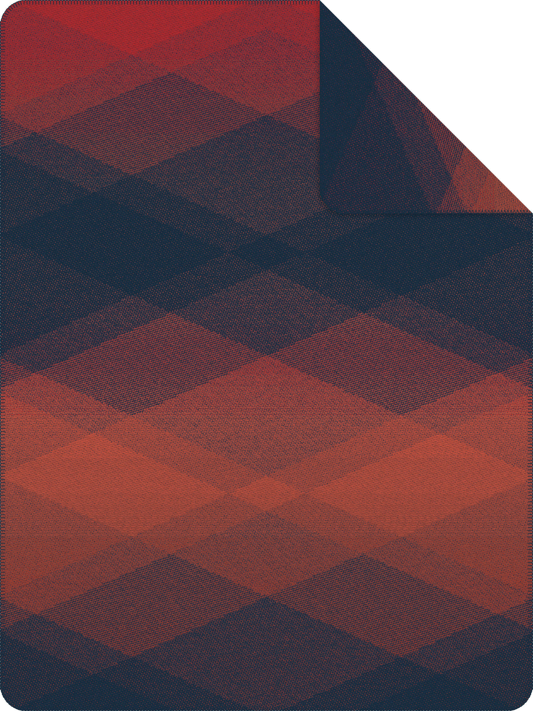 WOHNDECKE 150/200 cm  - Blau, LIFESTYLE, Textil (150/200cm) - S. Oliver