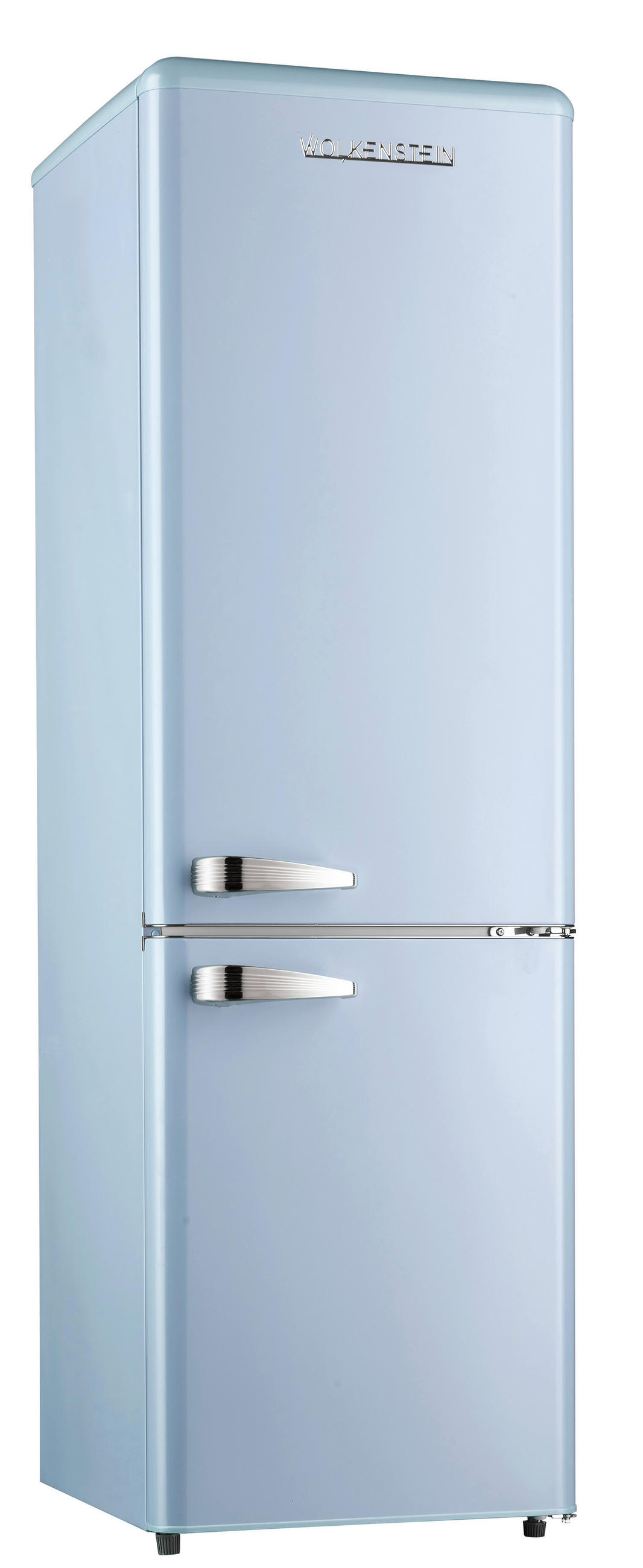 KÜHL-GEFRIER-KOMBINATION KG250.4RT  - Hellblau, Basics, Kunststoff/Metall (54,60/177,50/62,60cm) - Wolkenstein