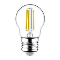 LED-SIJALKA S SVETILNO NITKO   //// - prozorno, Basics, kovina/umetna masa (4.5/8cm)