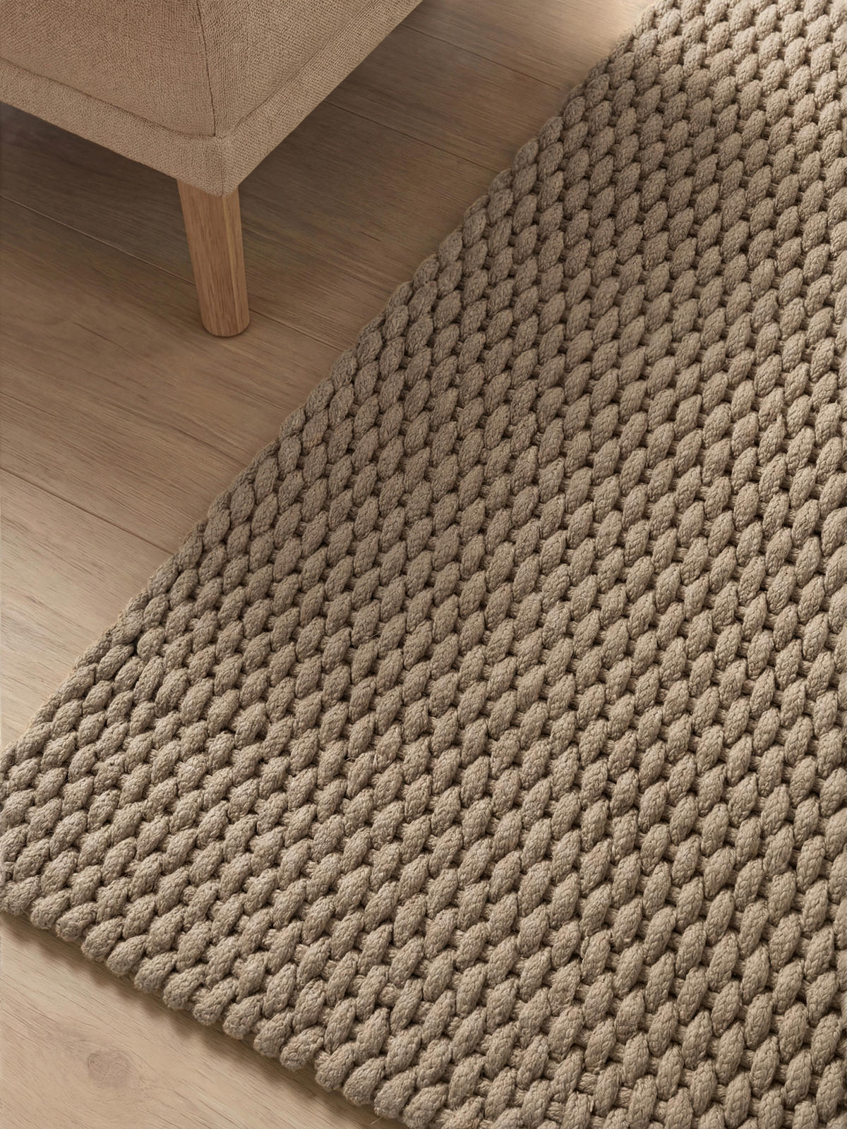 LÄUFER 80/250 cm Southwark Beige, Greige  - Greige/Beige, Basics, Textil (80/250cm) - Ted Baker
