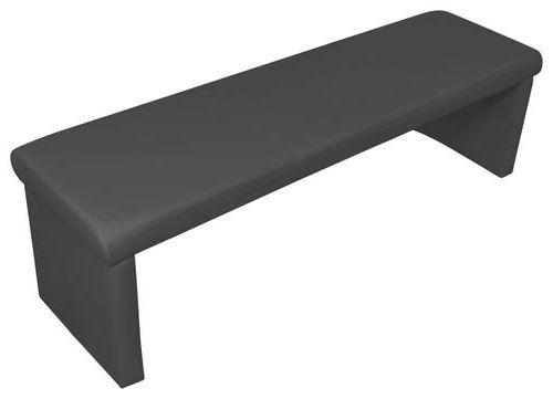 Sitzbank 140/48/45 cm in Schwarz