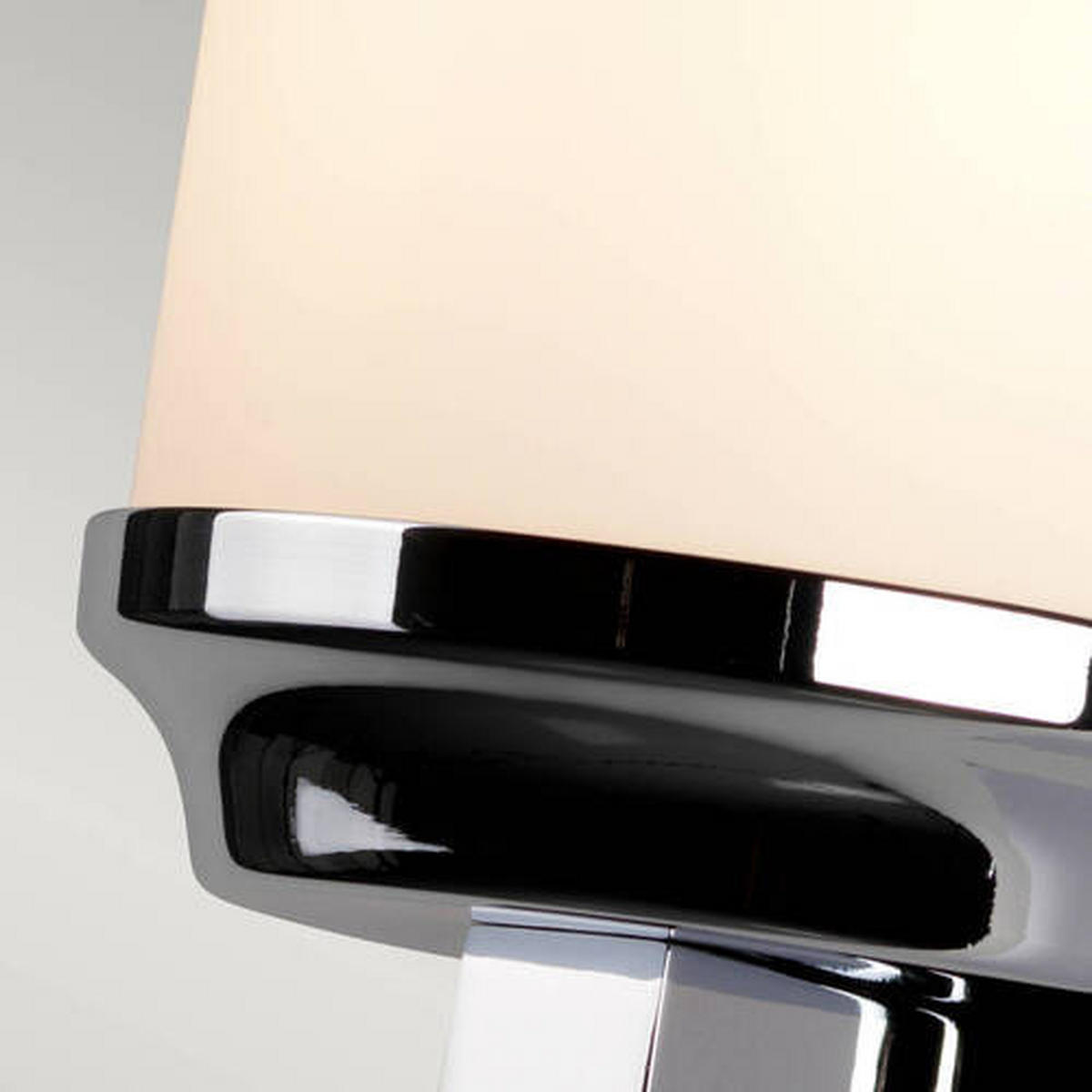 STENSKA SVETILKA ZA KOPALNICO  Elstead Amalia   11.4/12,9/24,1 cm        3000 K - barve kroma, Basics, kovina/steklo (11.4/12,9/24,1cm) - Elstead Lighting