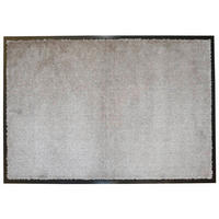 FUSSMATTE - Taupe, Konventionell, Kunststoff/Textil (67/150cm) - Schöner Wohnen Teppi