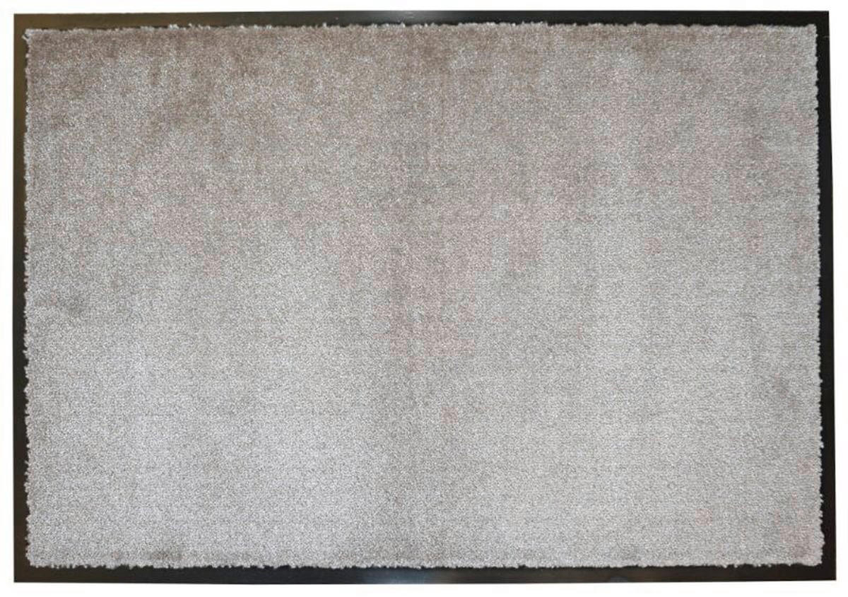 FUSSMATTE - Taupe, Konventionell, Kunststoff/Textil (67/150cm) - Schöner Wohnen Teppi